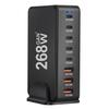 240W GaN PD Multi-Port Charger for Phones and Laptops - High Power Desktop Charging Station