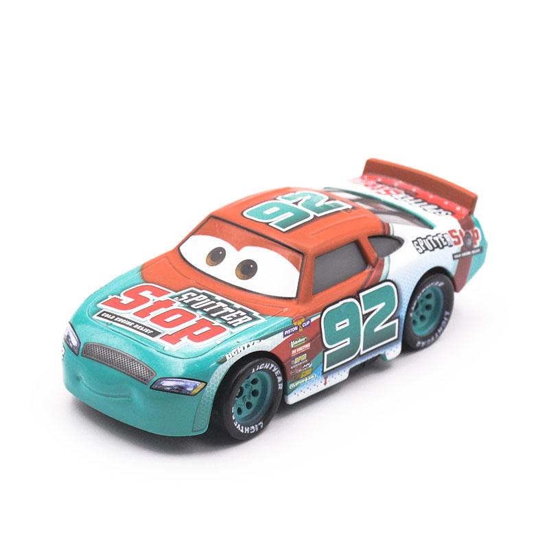 Disney Pixar Cars Lightning McQueen Black Storm Jackson Cruz Matt Klassische Autos Legierungsauto Spielzeug Kinderspielzeug Geschenke