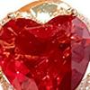 Women Brooch High-Gloss Cubic Zirconia Inlay Sparkling Heart Shape Lapel Pin Non-Slip Buckle Suits Cardigans Sweaters Shirts Badge