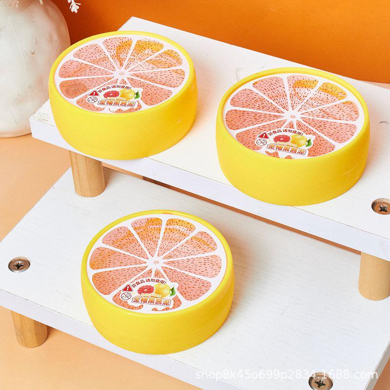 Слайм-игрушка-сквиш «Драконий фрукт» Grapefruit Jam Paste