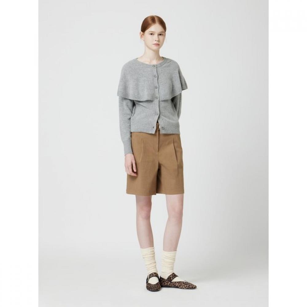 Cc Collect Cashmere Blended Cape Cardigan C254ksl144