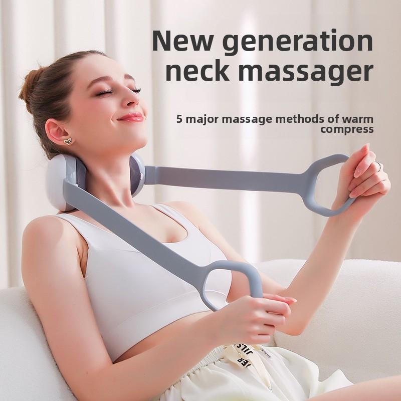 Multifunkční hnětací masážní produkty Shiatsu vyhřívání relaxace domov nabíjení přenosný horký obklad masážní přístroj na krk a ramena
