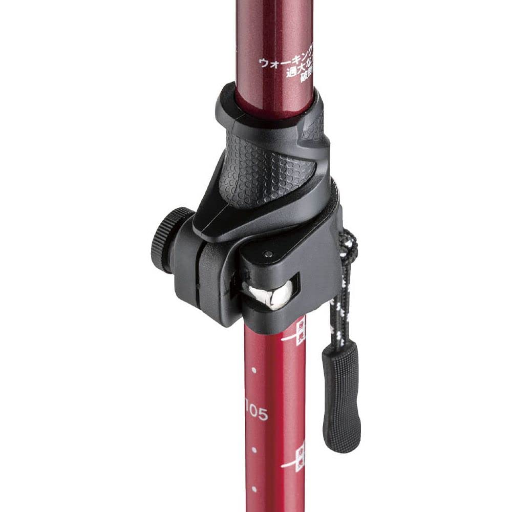 Mizuno Nordic Walk Foldable Walking Pole SH 2 Pairs 1 Set Unisex Purple C3JTP110