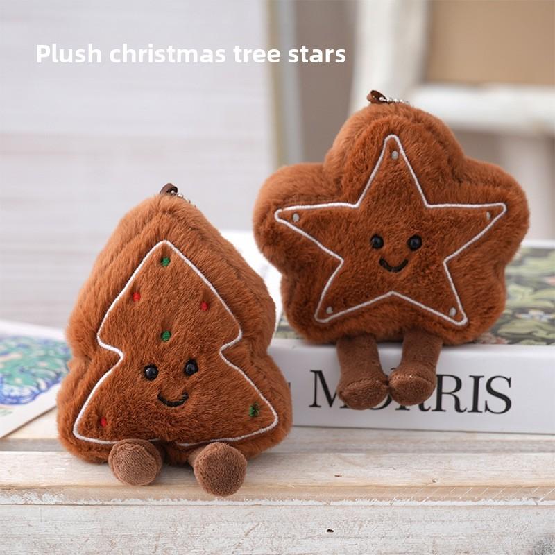 Christmas Tree Plush Toy Pendant With Soft Pp Cotton Fill For Kids And Collectors