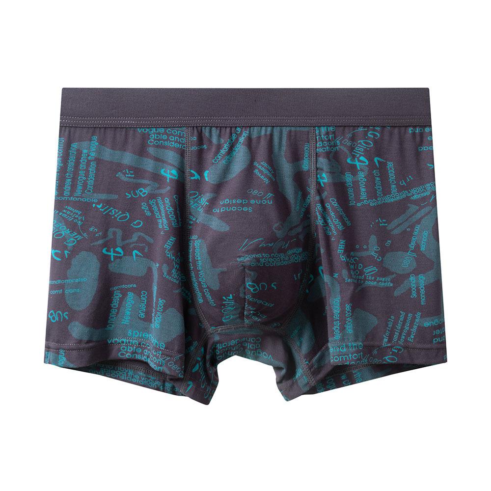 Men's Underwear Printed Breathable Men's Boxer Shorts Boxer Shorts Boxer Shorts