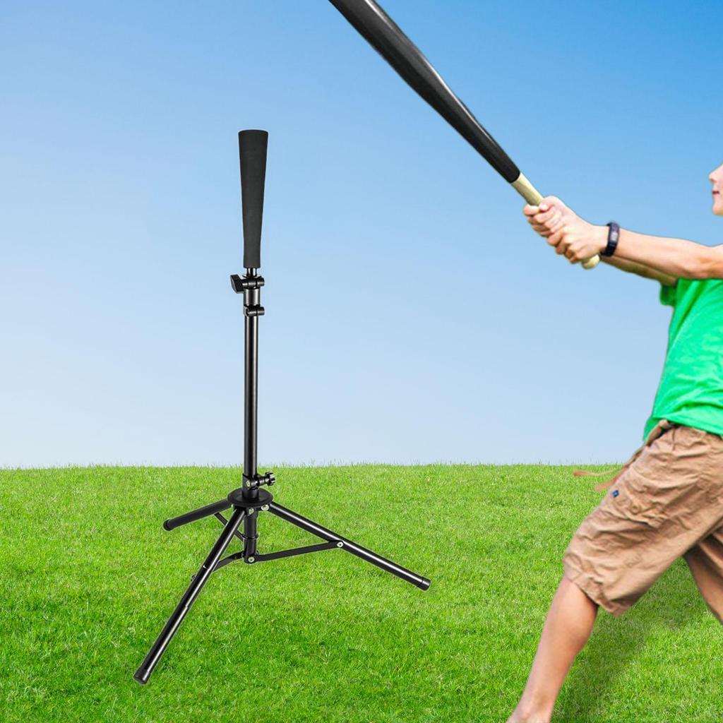 Baseball Batting Tee Hitting Premium Easily Fold Set up Teeball Softball