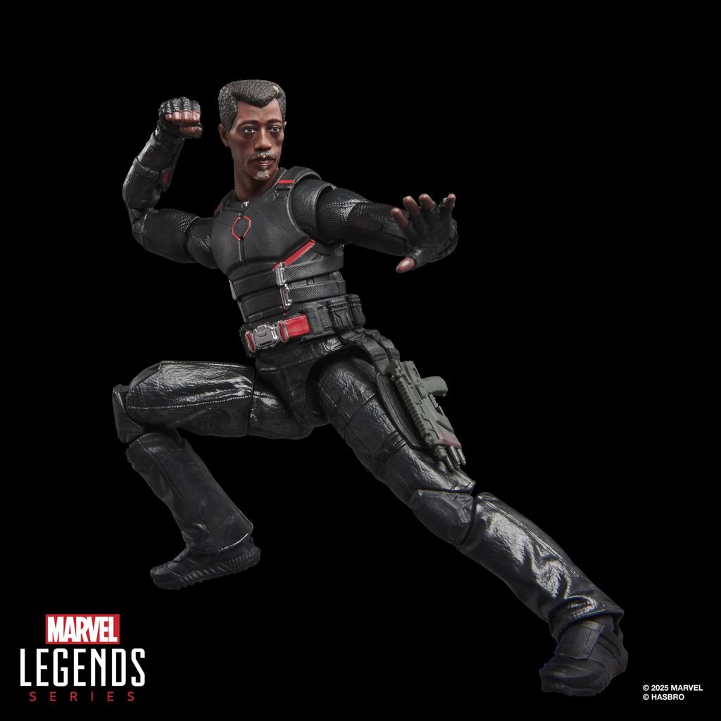 Hasbro Marvel Legends Series Blade Deadpool and Wolverine Action Figures 15 Cm Official Collection for Marvel Studios