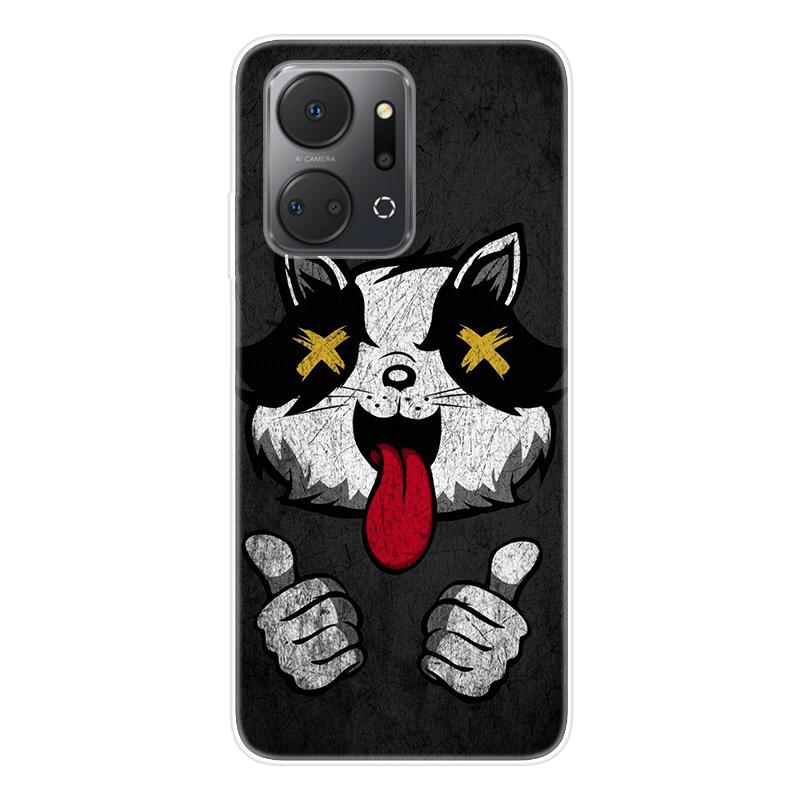 For Honor X7a HonorX7a Case Soft Silicone Back Cover Cartoon Phone Case Innovation