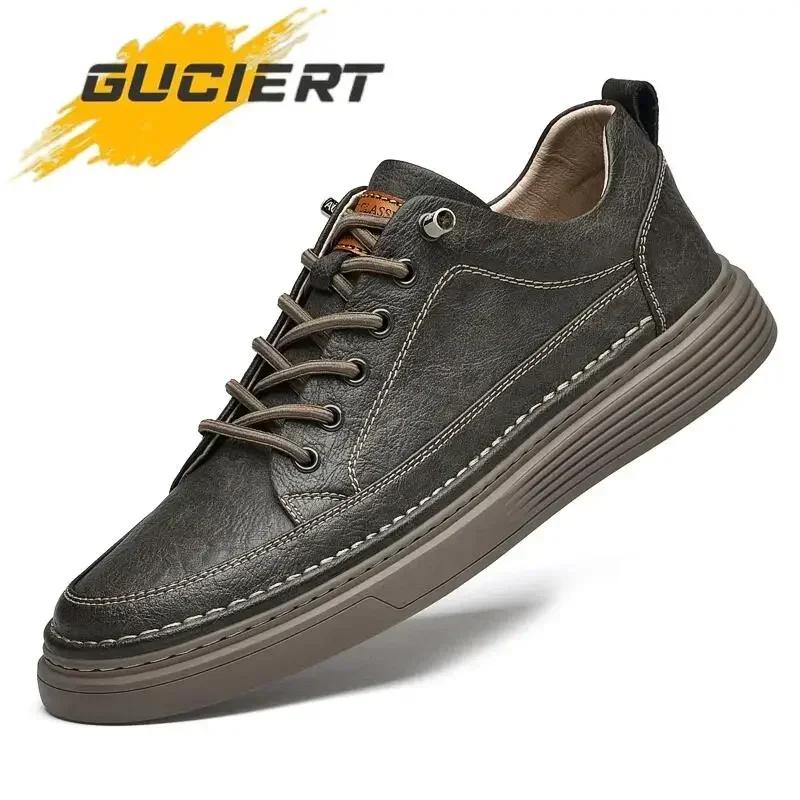 

Мужская кожаная обувь Повседневная обувь Мужские кроссовки Модные балетки Премиальные кроссовки Банкет Бежевый Большой размер 38-47 Zapatillas Hombre Новинка 38 серый