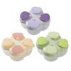 Milk Powder Box Portable Infant Milk Powder Dispenser with 4 Compartments No-Spill Kids Snack