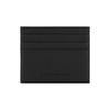 Emporio Armani Simple Lychee Grain Brand Logo Folded Card Slot Leather Coin Purse Men wallet Black Y4R568-YQ13X-80648