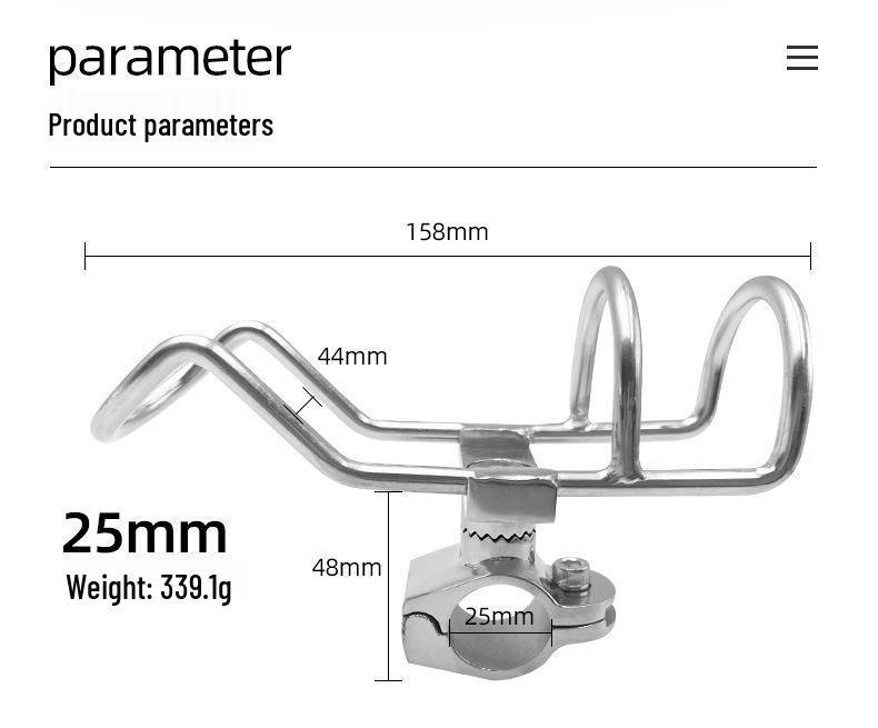Yacht Sea Fishing Rod Rail Holder Accessories