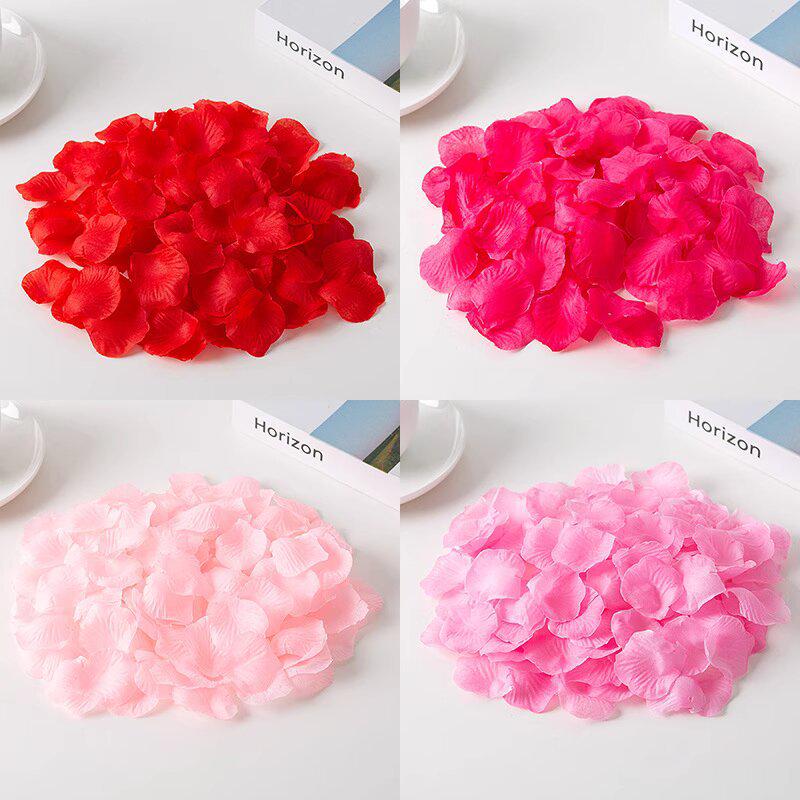 Rose Petal Decor for Weddings: Ceremony, Room, Proposal & More