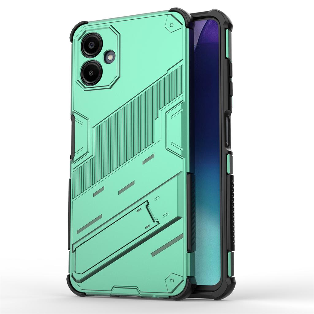 For Samsung Galaxy A06 4G Case PC + TPU Shockproof Phone Cover with Kickstand