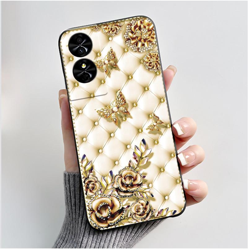 For TCL 40 NxtPaper 4G Case Cartoon Shockproof Soft TPU Silicone Phone Cover For TCL 40 NxtPaper 4G Funda TCL40 Nxt Paper Capa