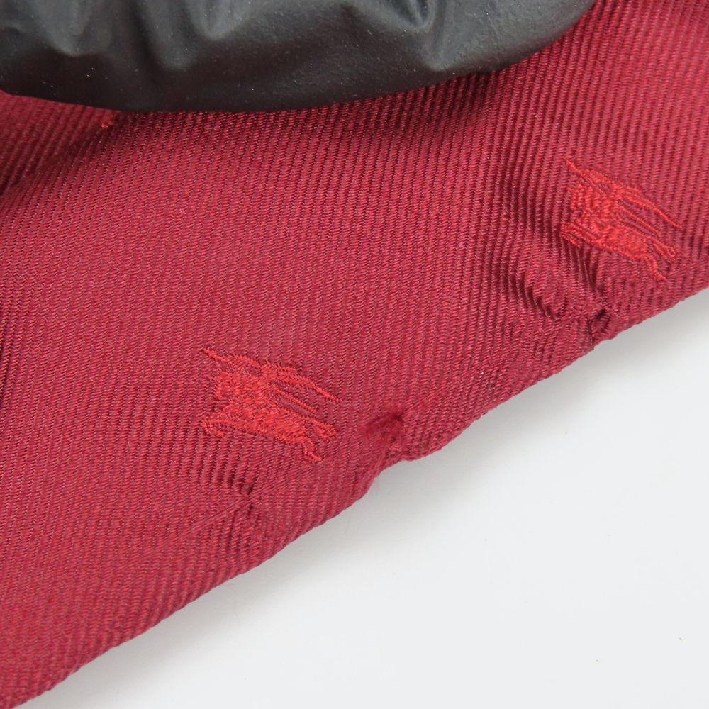 Used BURBERRY tie silk Red suit