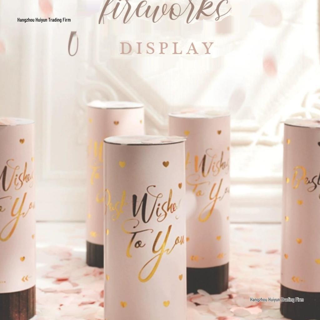 Silver Confetti Cannon for Birthday, Wedding, Party Decor & Photo Props