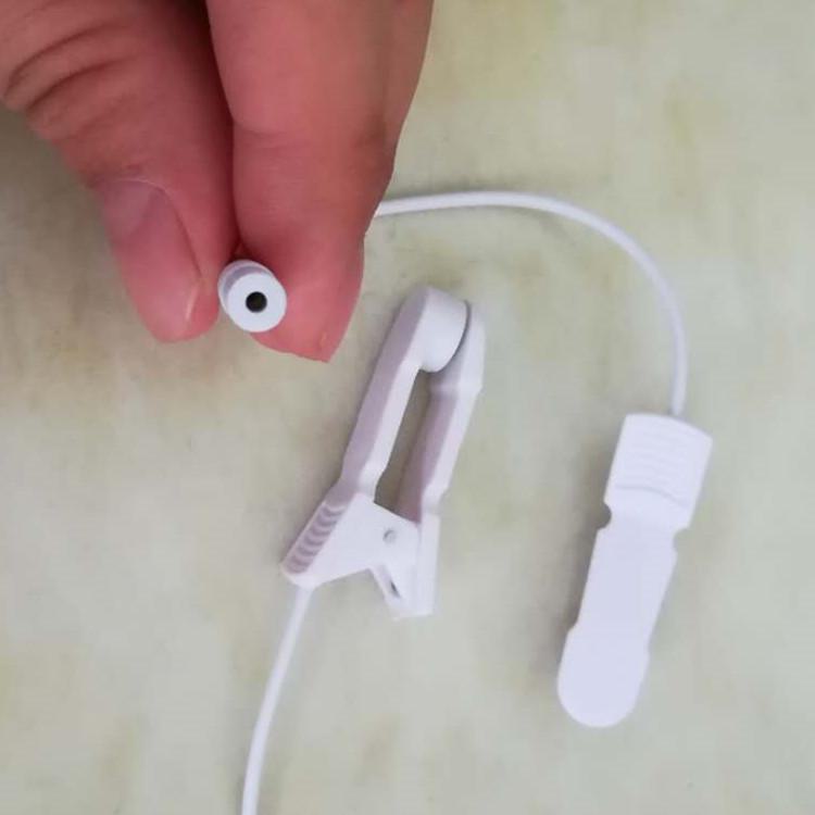 Medium-Low Frequency Electrotherapy Ear Clip, Belt & Pin Clip