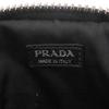 Excellent PRADA Pouch Triangle Logo Triangle Plate Shoulder Mini Cargo Used