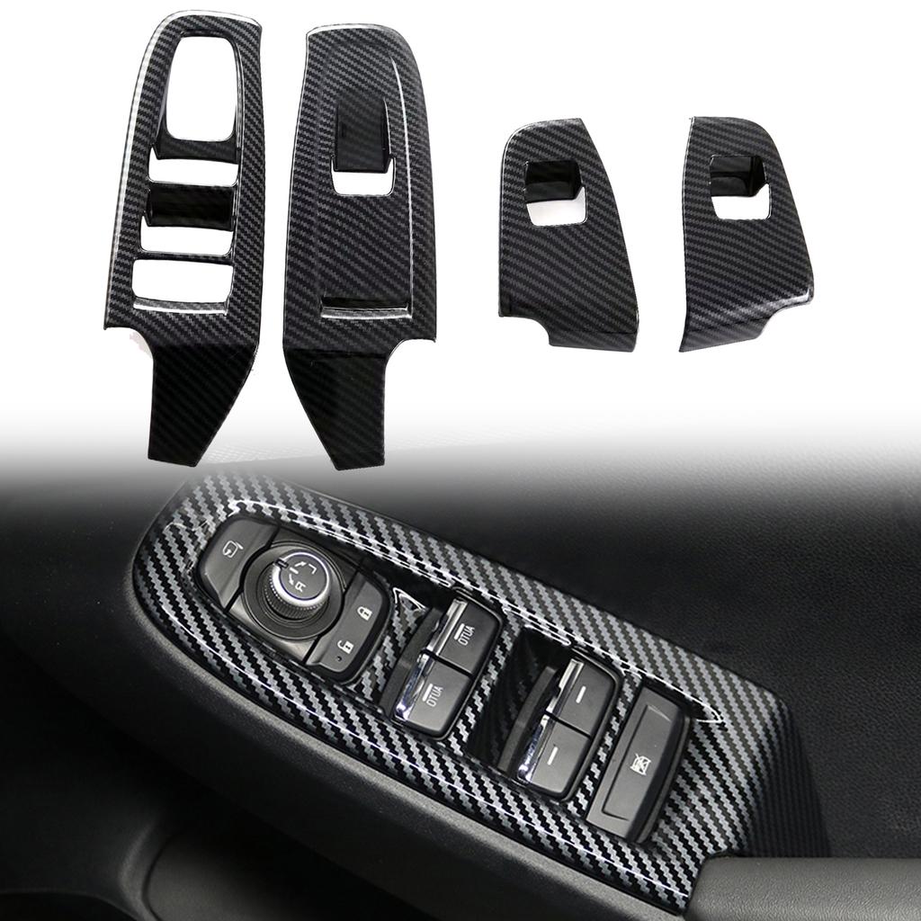 For Subaru Crosstrek Gu 2024 Car Accessories Abs Door Window Lift Switch Adorn And Handle Bowl Trim