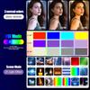 18W LED Video Light, RGB Handheld Photography Lamp Dual side Luminescence Stick Light Portable LED Wand with 5000mAh Battery Built in 2500K to 9000K,