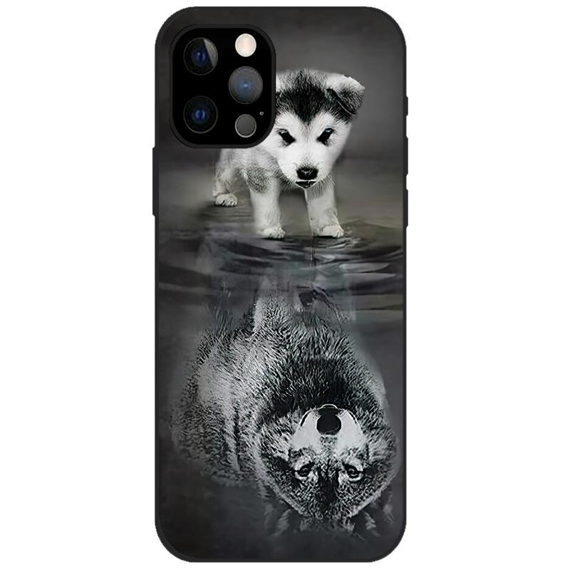 

Для iPhone 12 Pro Чохол iPhone12 Pro Бампер Silicon TPU Soft Phone Cover For iPhone 12 Pro Max / 12 Mini Case Cartoon funda 12Pro iPhone 12 Mini