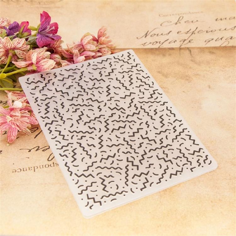 Paper Craft Embossing Folder Textured Artistic Pattern Embossing Templates for Kid Craft Card Making Scrapbooking