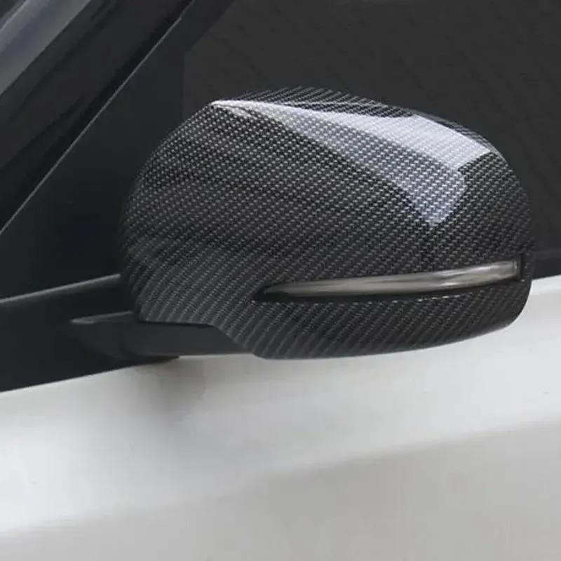 For Suzuki SX4 S-Cross 2015- Vitara 2015- Car Sticker Rearview Side Mirror Cover Wing Cap Exterior Rear View Case Trim