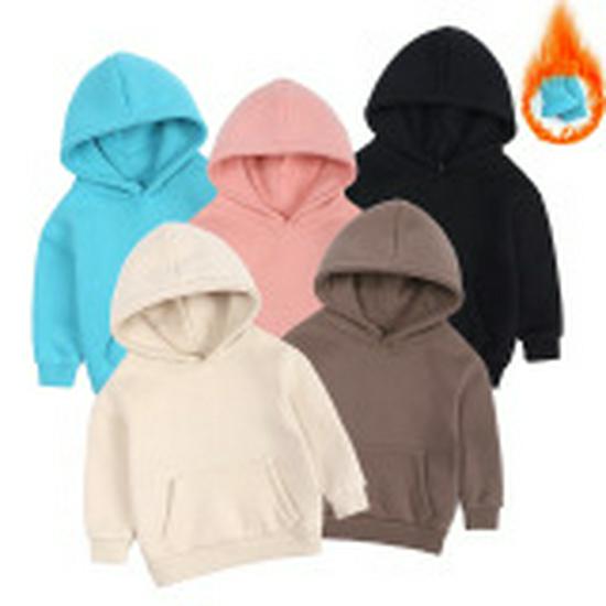 Girls' Lambswool Hooded Coat: Warm, Stylish, and Furry Winter Sweatshirt