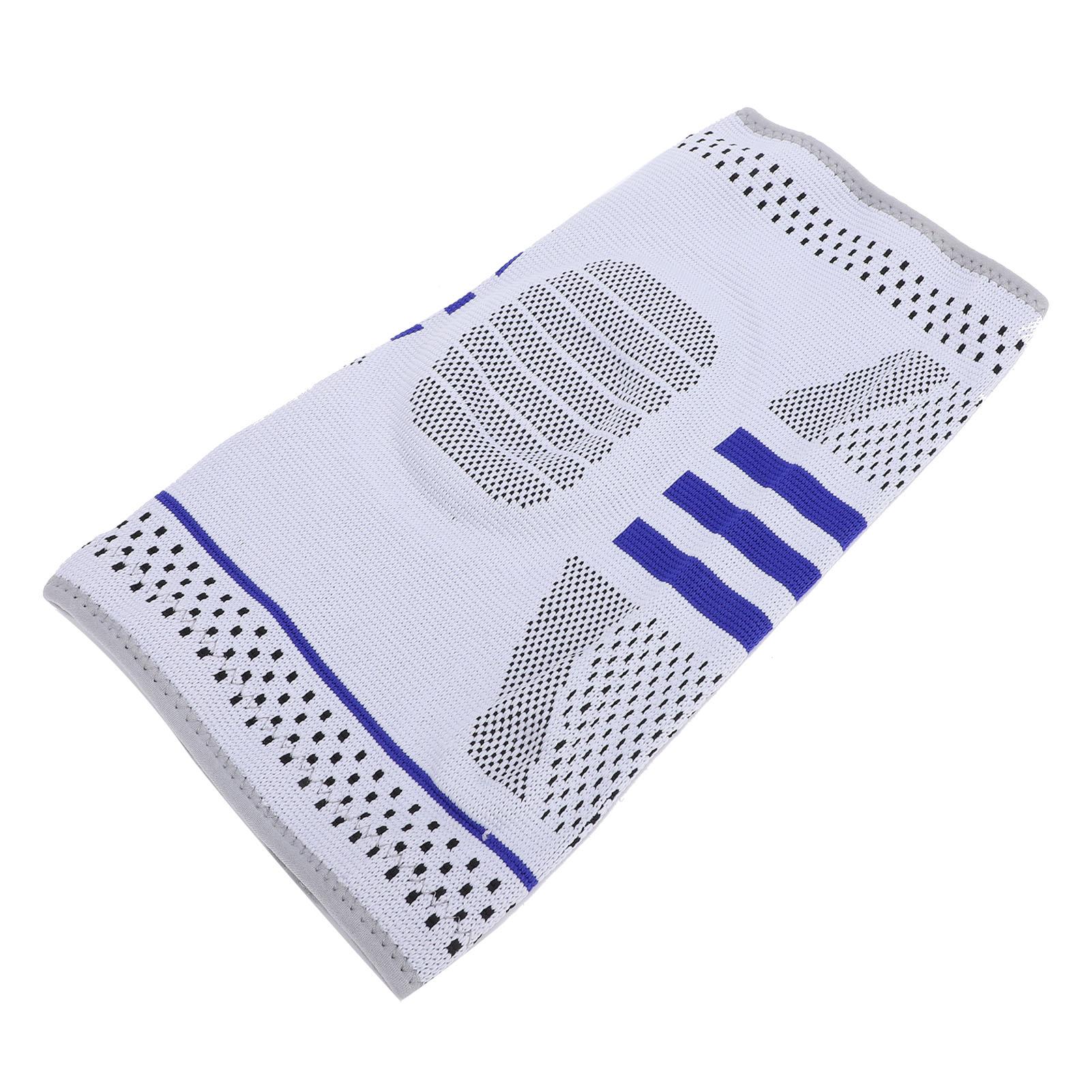 Protective Knee Pad Breathable Anti Collision Anti Slip with Elastic Strap Knee Protector for Basketball Badminton Jump Rope