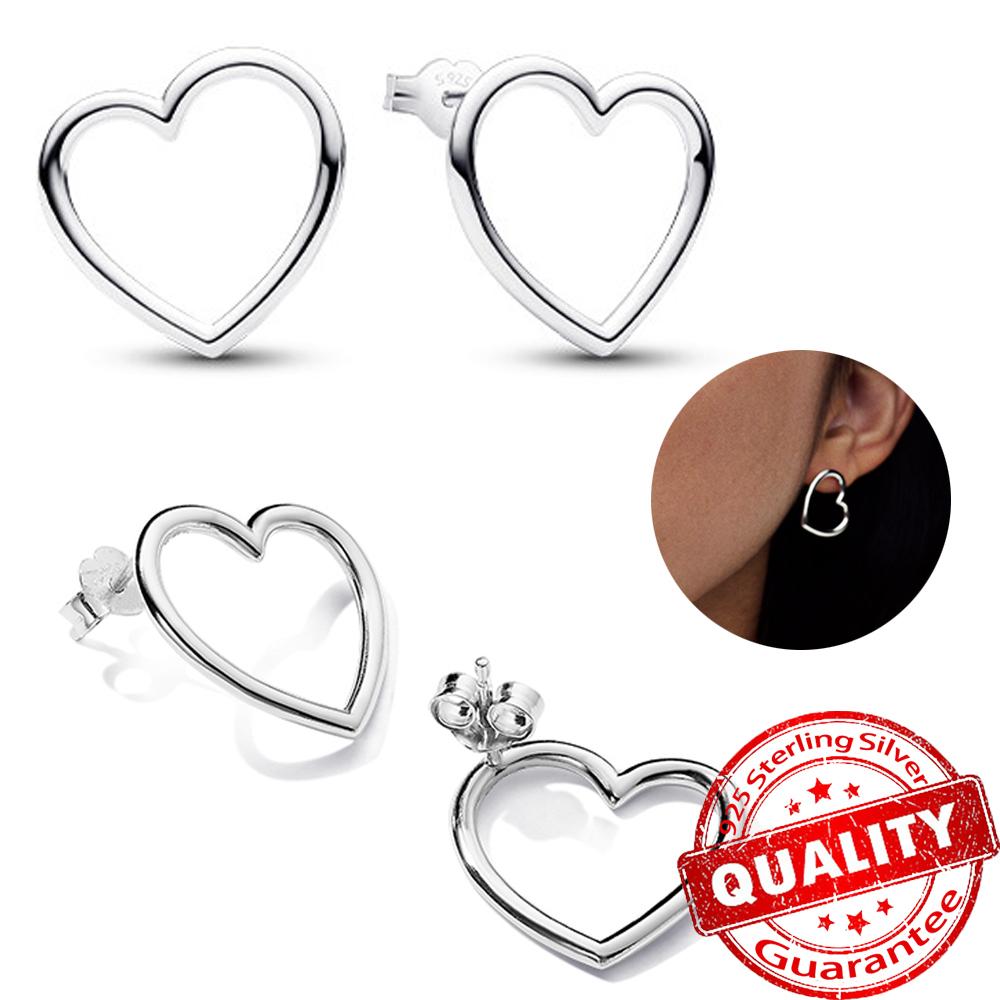 Classic Copper Color Simple Double Round Circle Black Zircon Ear Clip Pave Setting CZ Hoop Earrings for Women & Men Zircon Gift