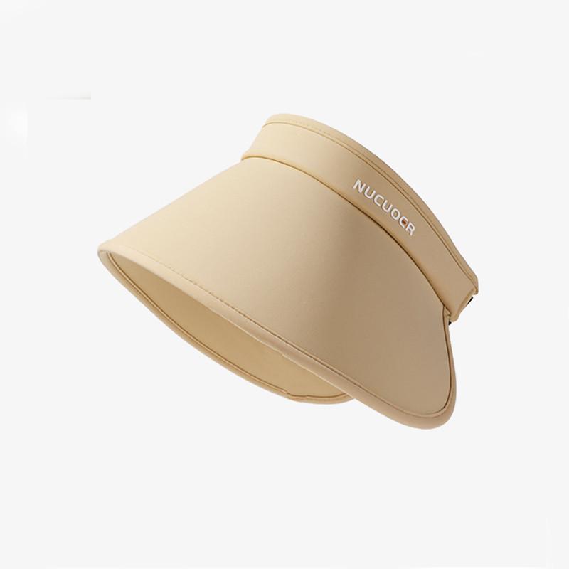 Fashionable Wide Brim Ice Silk Sun Hat For Women Summer Outdoor Uv Protection