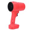 Red Portable Jet Blower 600650G Handheld Industrial Electric Air Duster for Home Car Office 1824V
