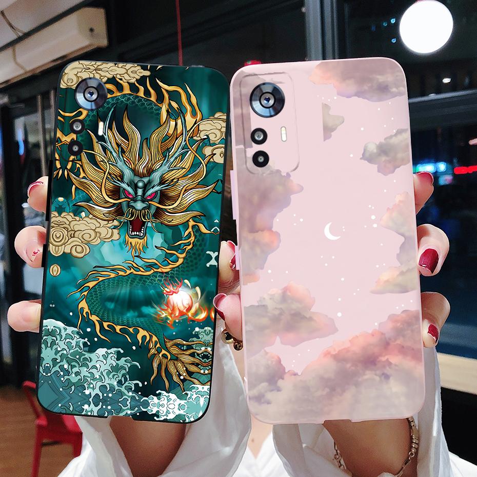For Xiaomi 12T Pro Case Colorful Rainbow Flower TPU Back Cover For Xiomi Xiaomi Mi12T Mi 12 T 12T Xiaomi12T Pro Soft Cases Coque