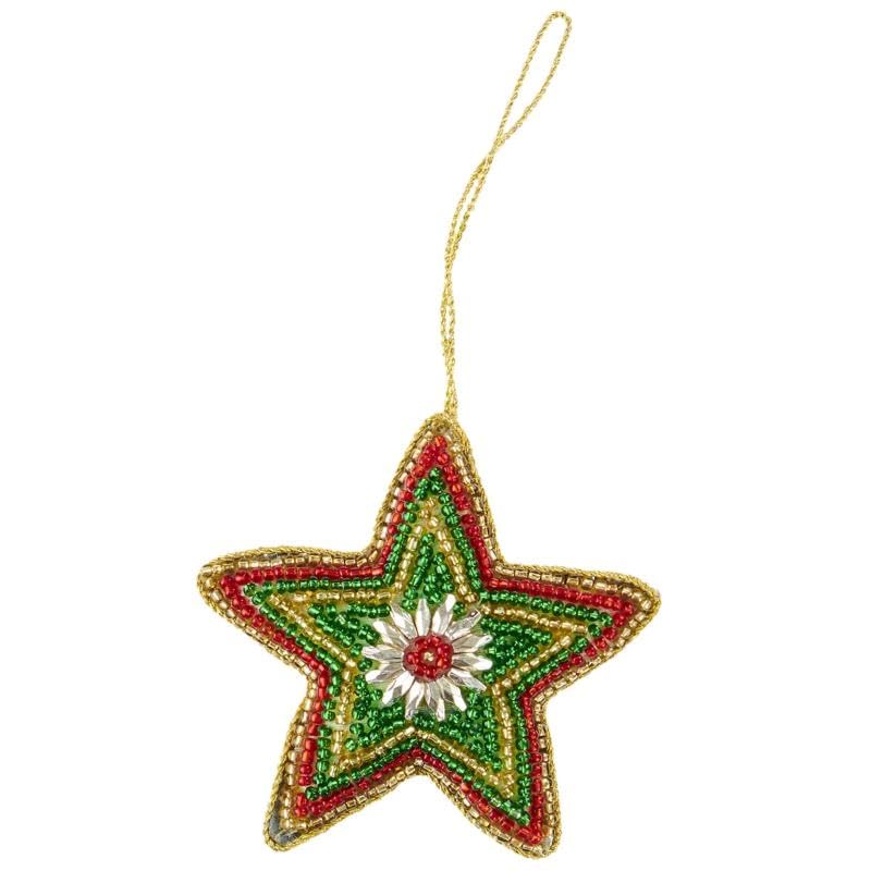 

ОМ Орнамент Бусины Звезда А