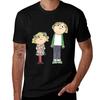 T-shirt Charlie Lola Modny Codzienny Top z Krótkim Rękawem