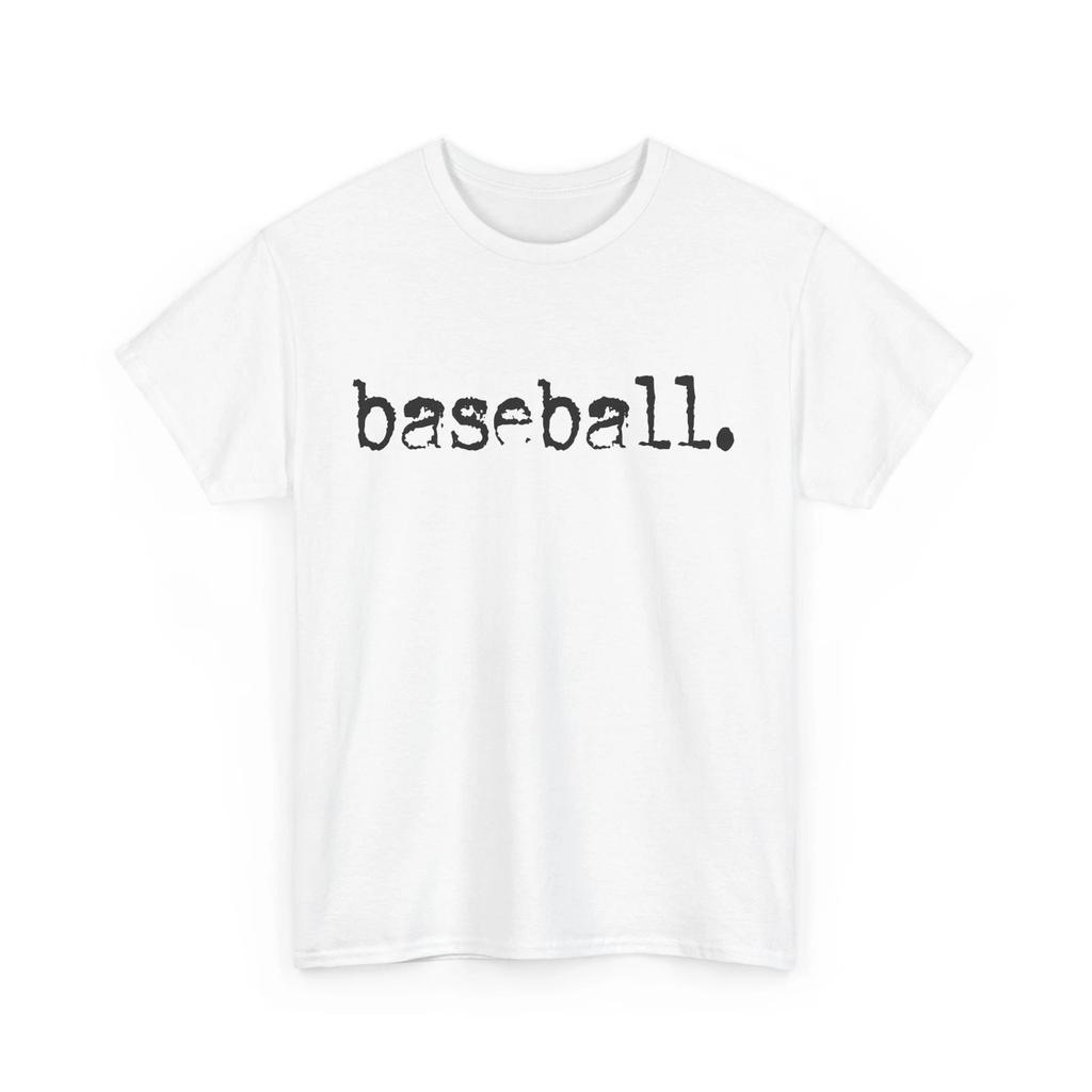 Baseball T-Shirt | Funny Baseball Fan Tee | Baseball Typography Design