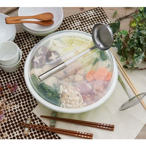 Like-it Siebschüssel mit Deckel, Tischabtropfer, ca.. 30,7 cm Durchmesser x 12,3 cm hoch, Grün, Hergestellt in Japan, STK-22