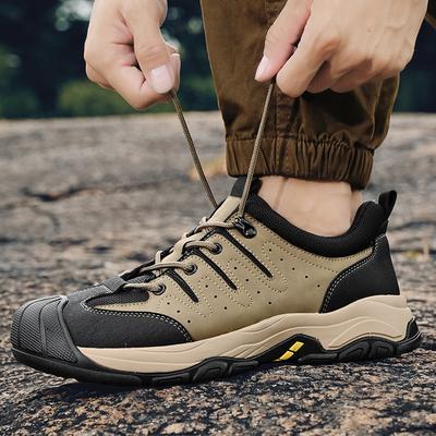 Casual Shoes Men's 2025 Autumn and Winter New Outdoor Sports Hiking Shoes Light and Non-slip Large Size Low-top Hiking Men's Shoes 45