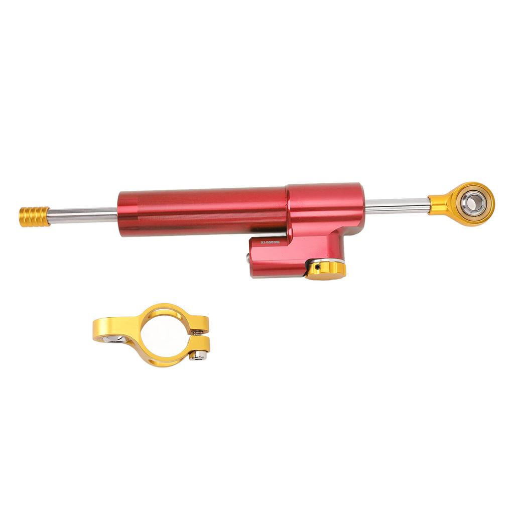Motorcycle Steering Damper Adjustable Universal Fit Increase Stability Steering Stabilizer for Motor