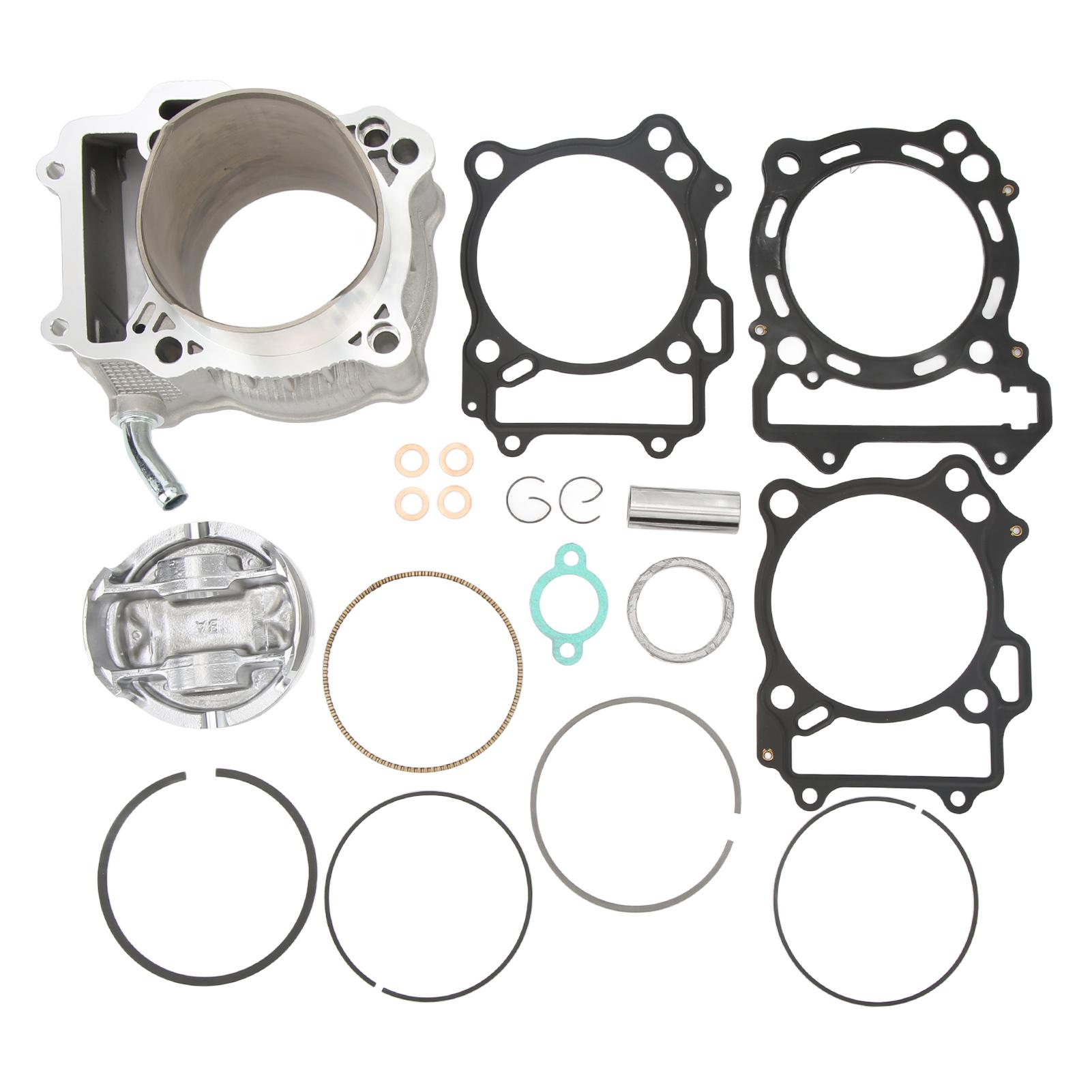 

19PCS Cylinder Piston Gaskets Top End Rebuild Kit 12140 29F00 Replacement for Suzuki LTZ 400 Models 2003‑2014