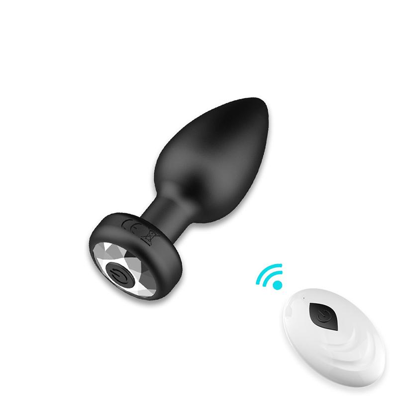 10 Frequency Remote Control Vibrating Anal Plug, Vaginal Clitoral Vibrator and Set