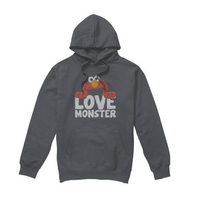 Sesame Street Unisex Adult Love Monster Hoodie
