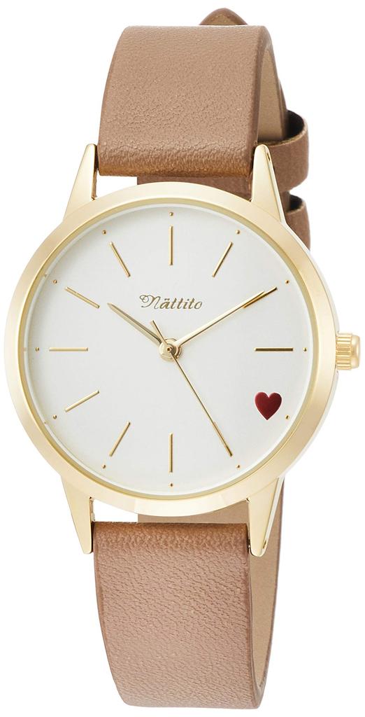 Fieldwork Corazon Analog Watch with Leather Strap, FSC136-2, Women's, Gray