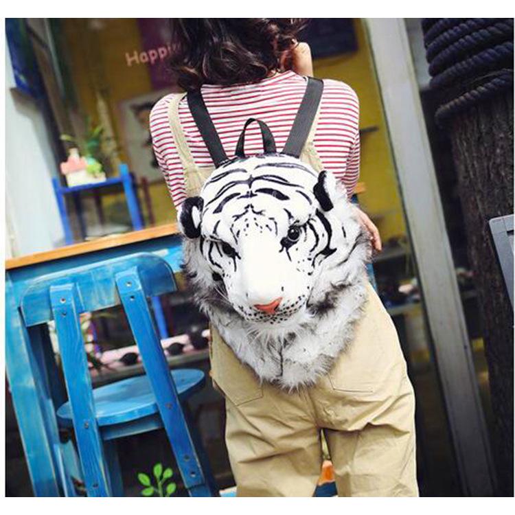 tiger head backpack
