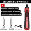 Mini Wireless Electric Screwdriver Rechargeable Power Drill Bit Multifunction Disassembly Torque Repair Power Tool