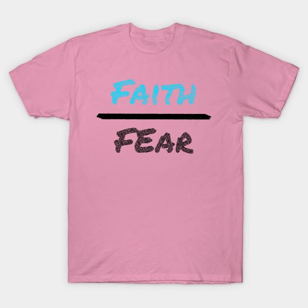 T Shirt Women Faith Over Fear Harajuku Print Kawaii Tshirt Summer Short Sleeve Female T-Shirt Top Tee