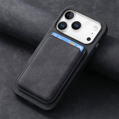 For Detachable 2 In 1 Leather Case for For Iphone 17 Pro Max Magnetic Wallet Card Pocket Cover for For Iphone 17 Air 17pro Max