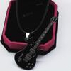 Stainless Steel Guitar Pendant Hip-Hop Necklace for Women
