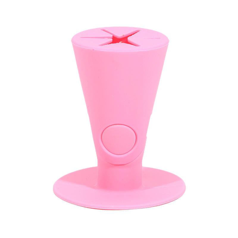 

Силіконовий тримач лаку для нігтів Підставка для пляшки лаку для нігтів DIY Salon Підставка для пляшки лаку для нігтів Інструменти для нігтів Аксесуари рожевий